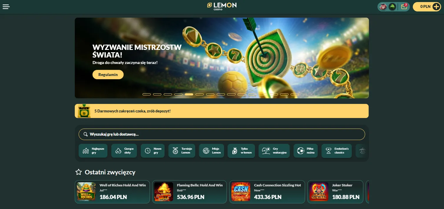 Legalność i bezpieczeństwo bonusów w Polsce - Lemon Casino kod promocyjny